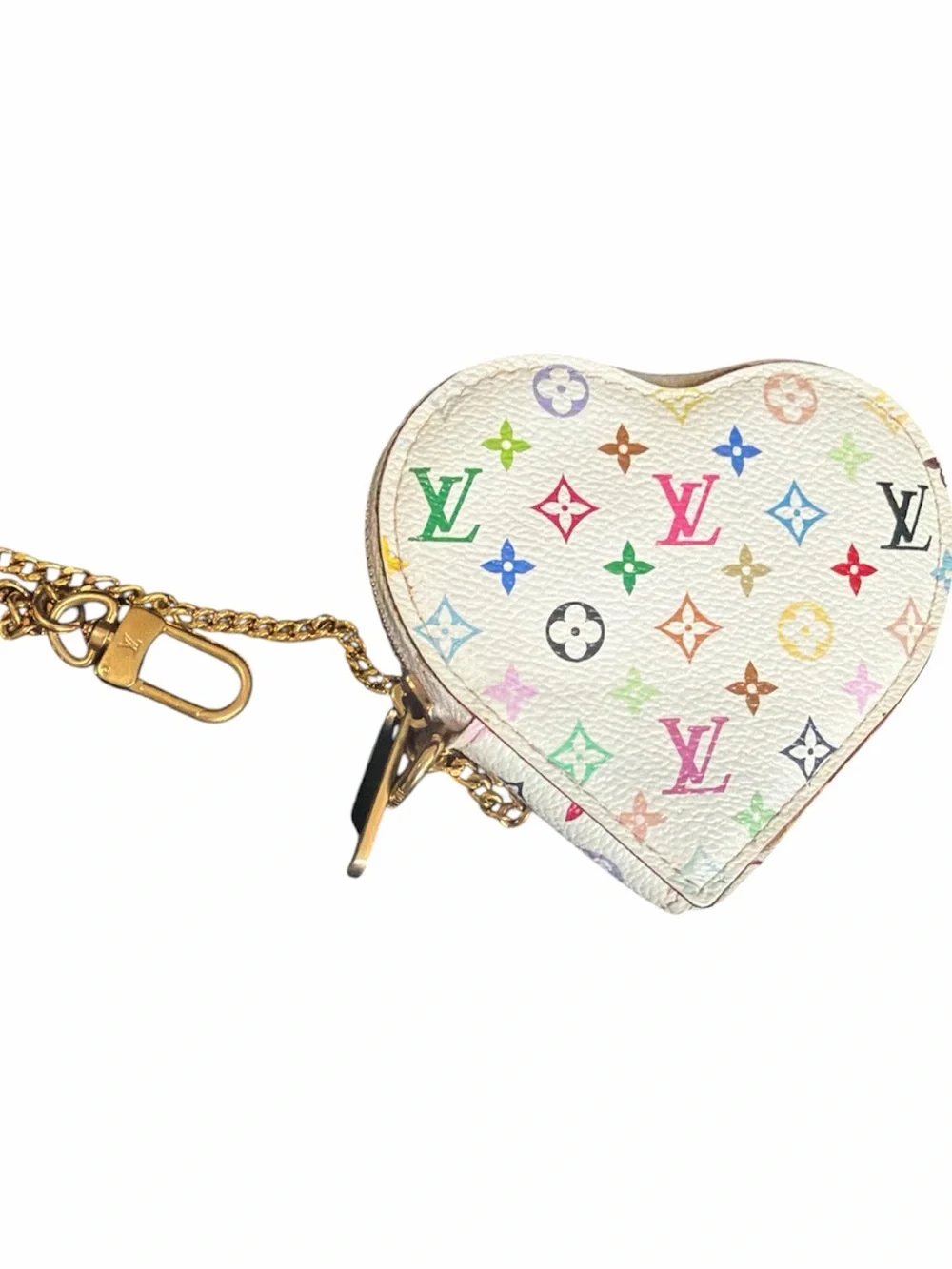 Louis Vuitton heart shaped